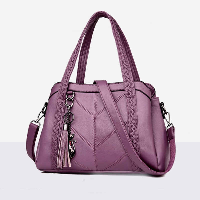 Túi Đeo Chéo Vai Bằng Da PU Thời Trang Sành Điệu Cho Nữ