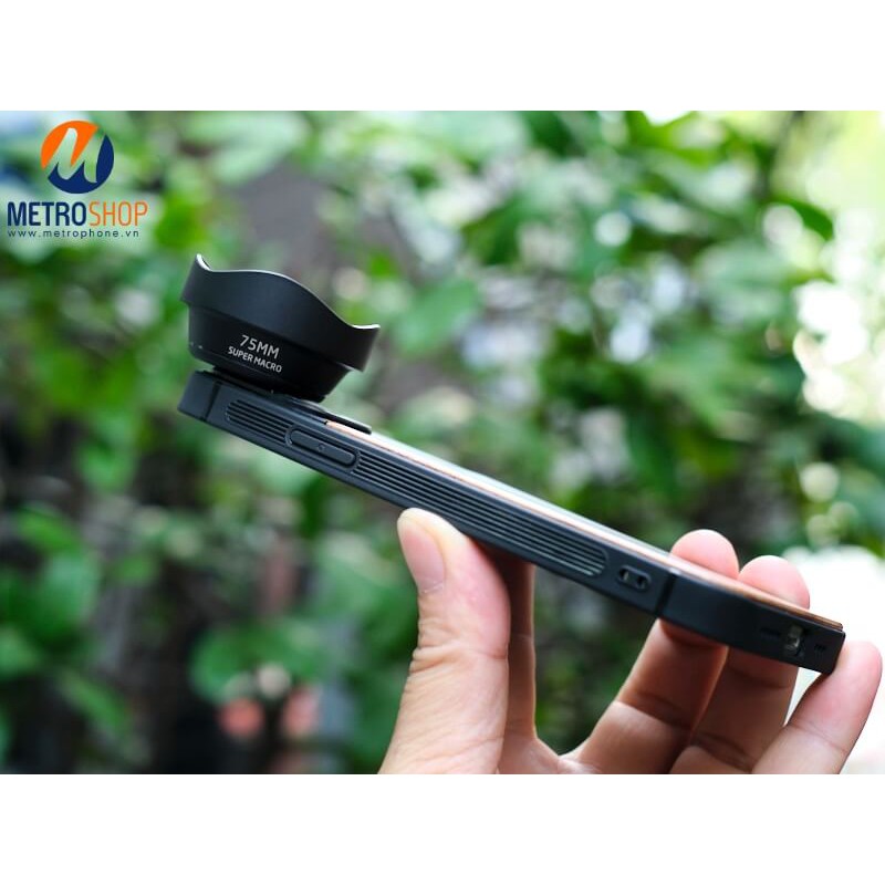 [Mã ELFLASH5 giảm 20K đơn 50K] Ốp lưng gắn Lens iPhone 12 Series chuẩn ren 17mm