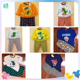 Bộ tay dài xuất Hàn bé trai size đại