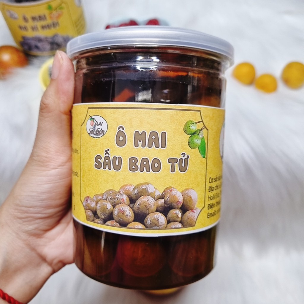 Sấu Bao Tử Chua Ngọt đặc biệt - đóng hộp 250g, 500g