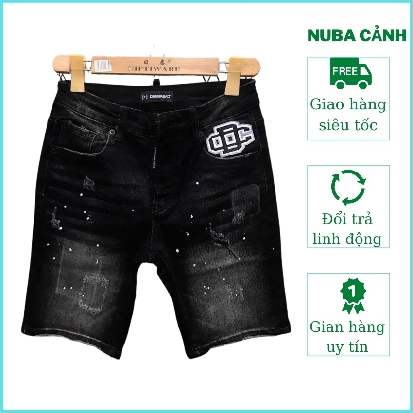 Quần short jean nam chất vải bò cao cấp TCS 246