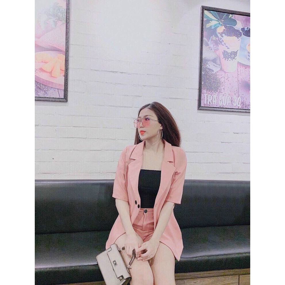 SET VETS ĐÙI KÈM ÁO COTTON