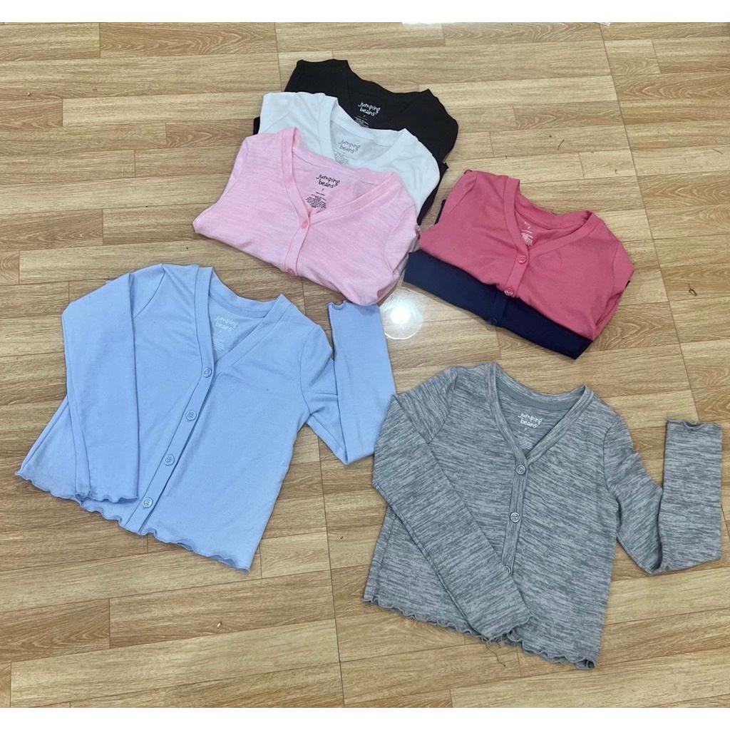 Áo cadigan bé gái JUMPING BEANS size 6 đến 12t