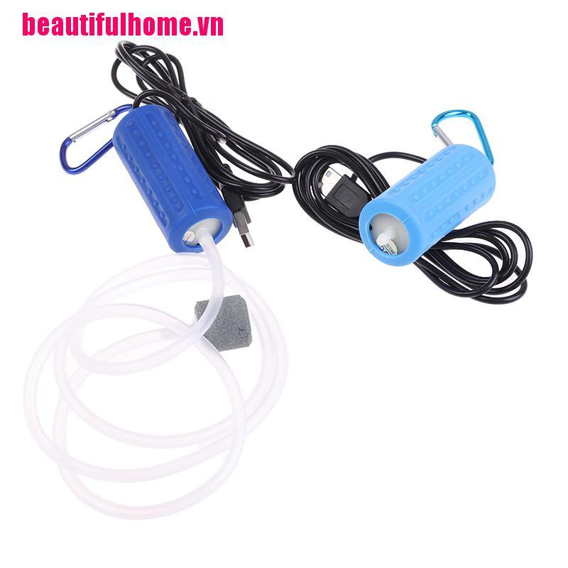 Máy Bơm Oxy Mini Cổng Usb Cho Bể Cá