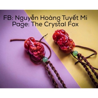 Tỳ hưu cẩm thạch đỏ