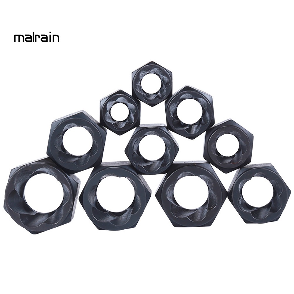 Bộ 10 Dụng Cụ Tháo Ốc Vít Bị Hỏng Bằng Kim Loại Tiện Dụng
