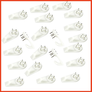 Móc treo nhựa đinh 4 chân cỡ lớn,treo tranh vải,treo đèn,ghim trực tiếp vào tường