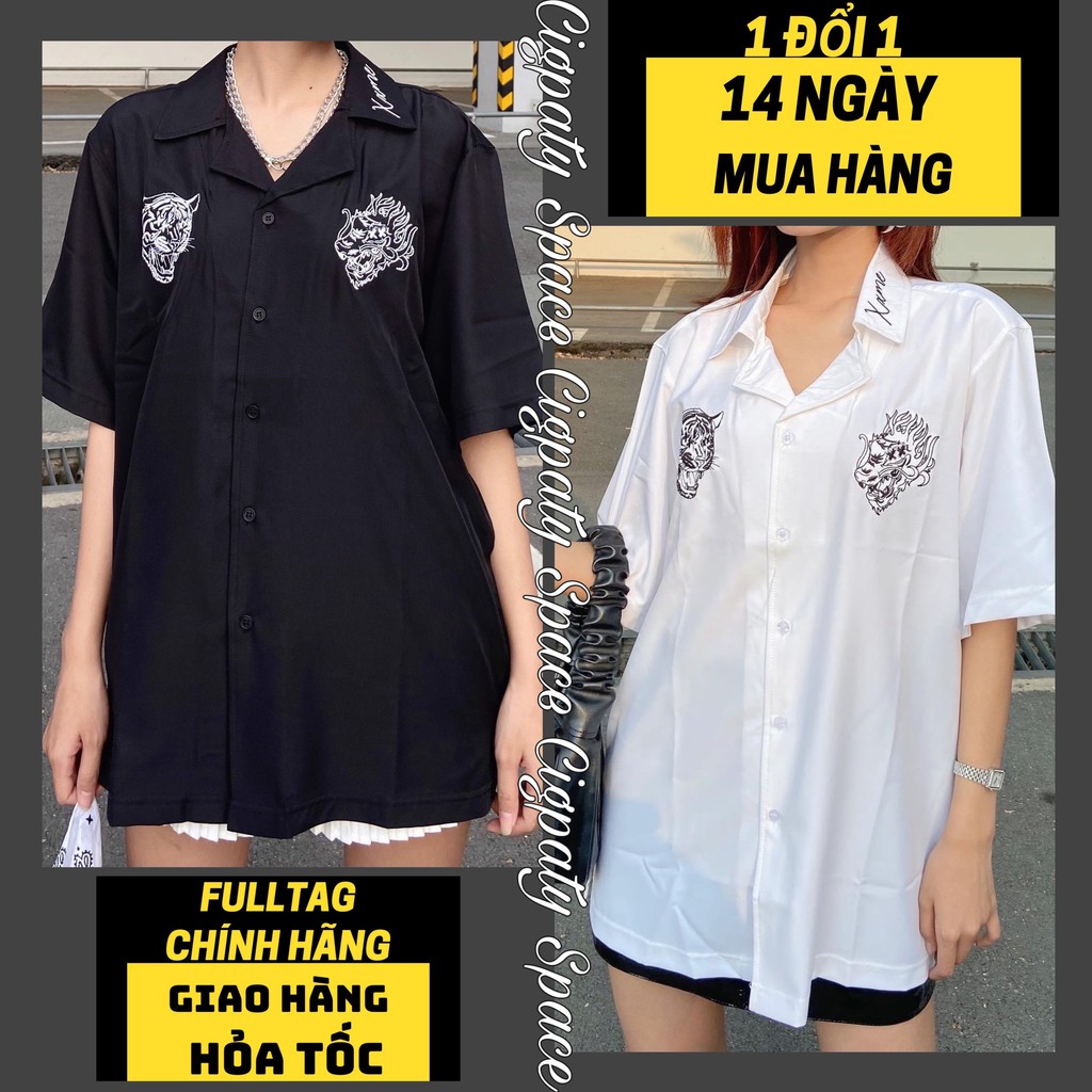 Áo Sơmi 20ME DRAGON THÊU RỒNG - 2 Color