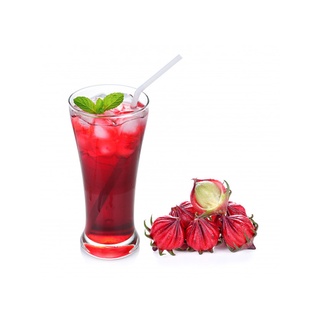500g siro atiso đỏ, còn cánh hoa nhai nhai ngon miệng