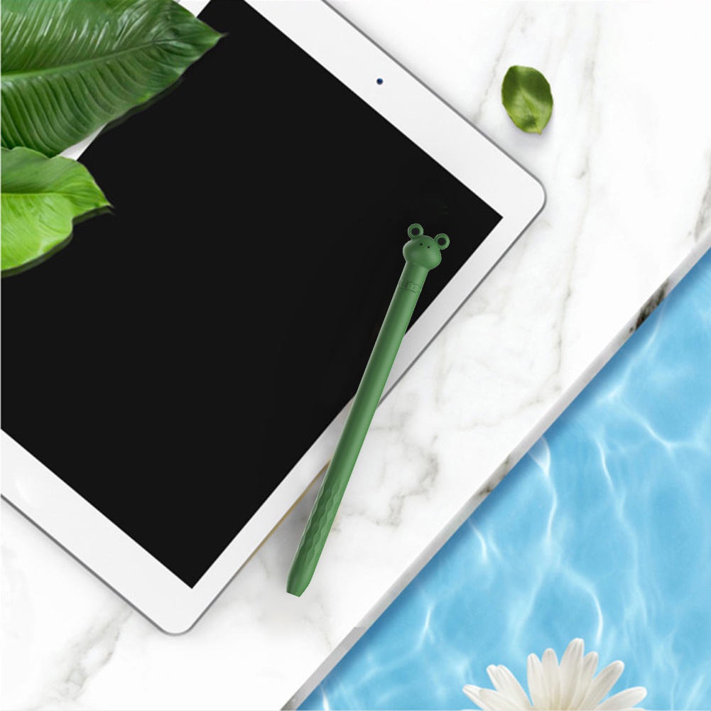 Dllencase Vỏ Bảo Vệ Bút Cảm Ứng For ipad Pencil 1 A305 Bằng Silicon Dẻo Họa Tiết Hoạt Hình Động Vật Nhiều Màu Chống Sốc