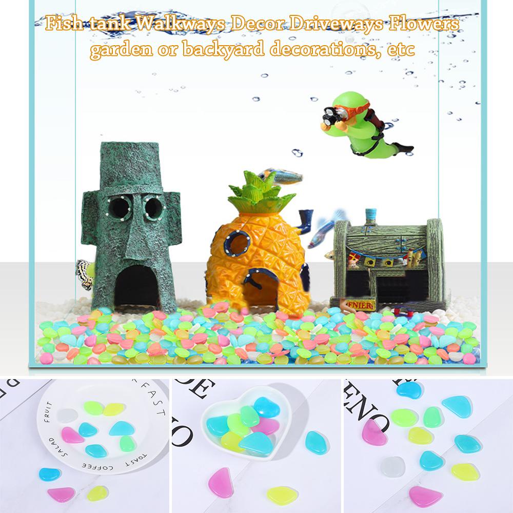 Đá Sỏi Nhiều Màu Dễ Thương Dùng Trang Trí Bể Cá