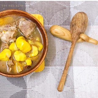 Muỗng gỗ thìa gỗ phong cách vintage