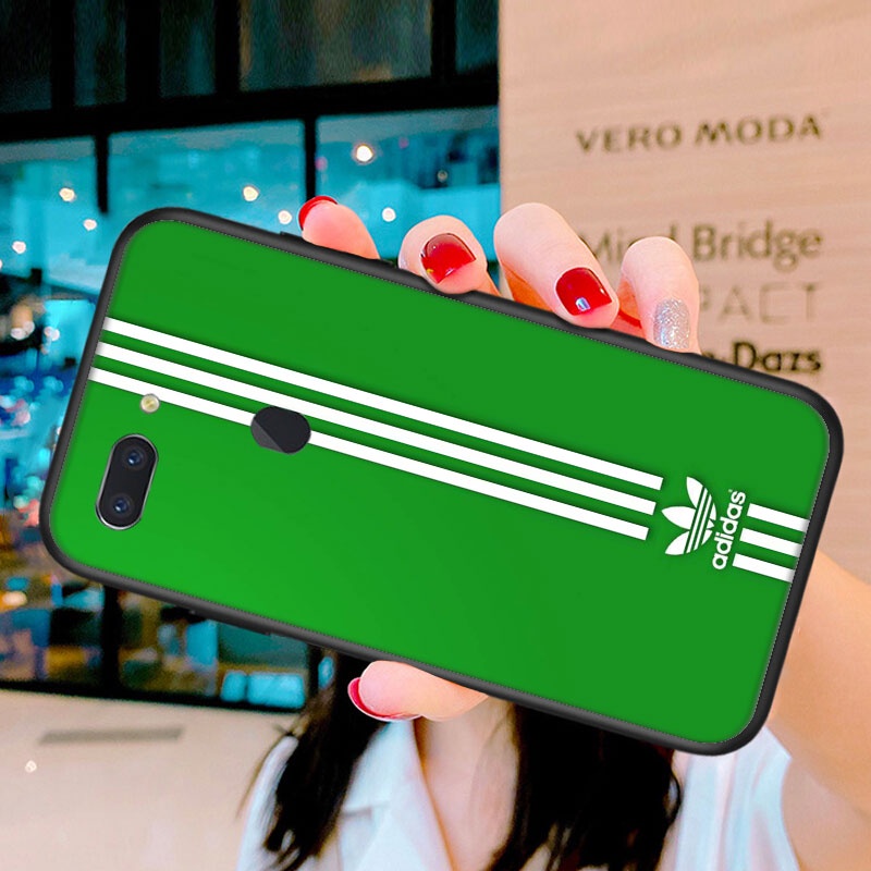 Mobile Ốp Điện Thoại Tpu Mềm In Logo Adidas Cho Oppo Realme Xt X50 7 7i 7 Pro X7 X7 Pro Narzo 20 20 Pro 30a