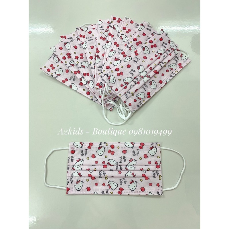 Khẩu Trang Cao Cấp 4 Lớp Hoạ Tiết Hoạt Hình Garcotex Fashion Mask (Phiên Bản Giới Hạn) | BigBuy360 - bigbuy360.vn