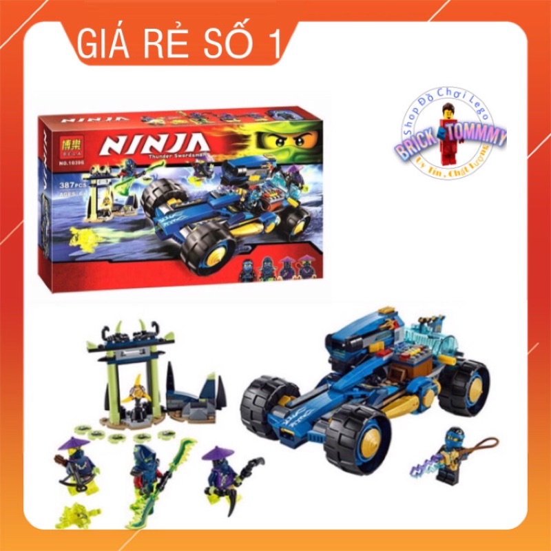 Đồ Chơi Xếp Hình Ninjago Bela 10396 Xe Lữ Hành Của Jay