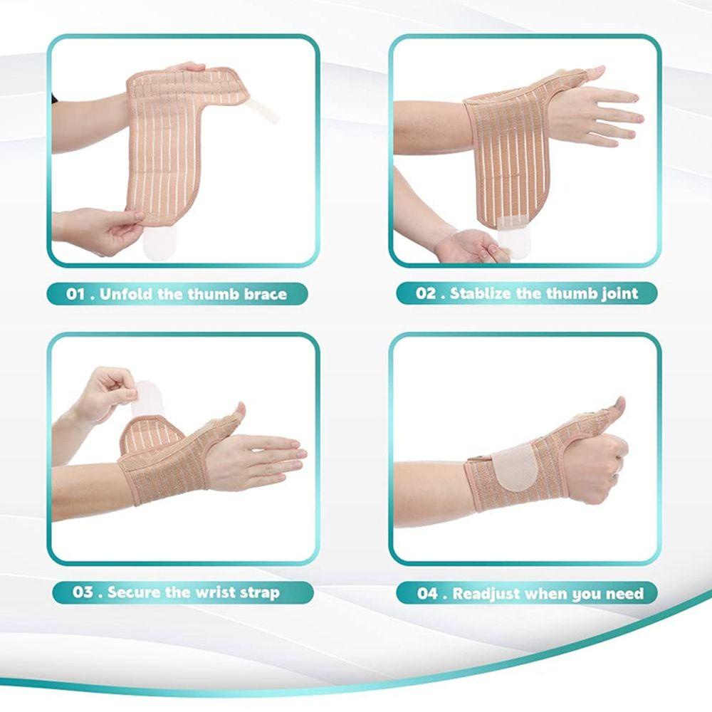 Băng Quấn Bảo Vệ Cổ Tay Bằng Thép Thoáng Khí An Toàn Hỗ Trợ Giảm Đau Khớp Khi Chơi Thể Thao