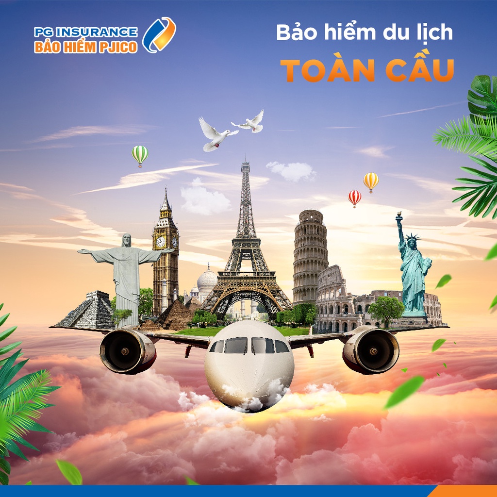 Toàn Quốc [E-voucher] PJICO - Bảo hiểm Du Lịch Toàn Cầu