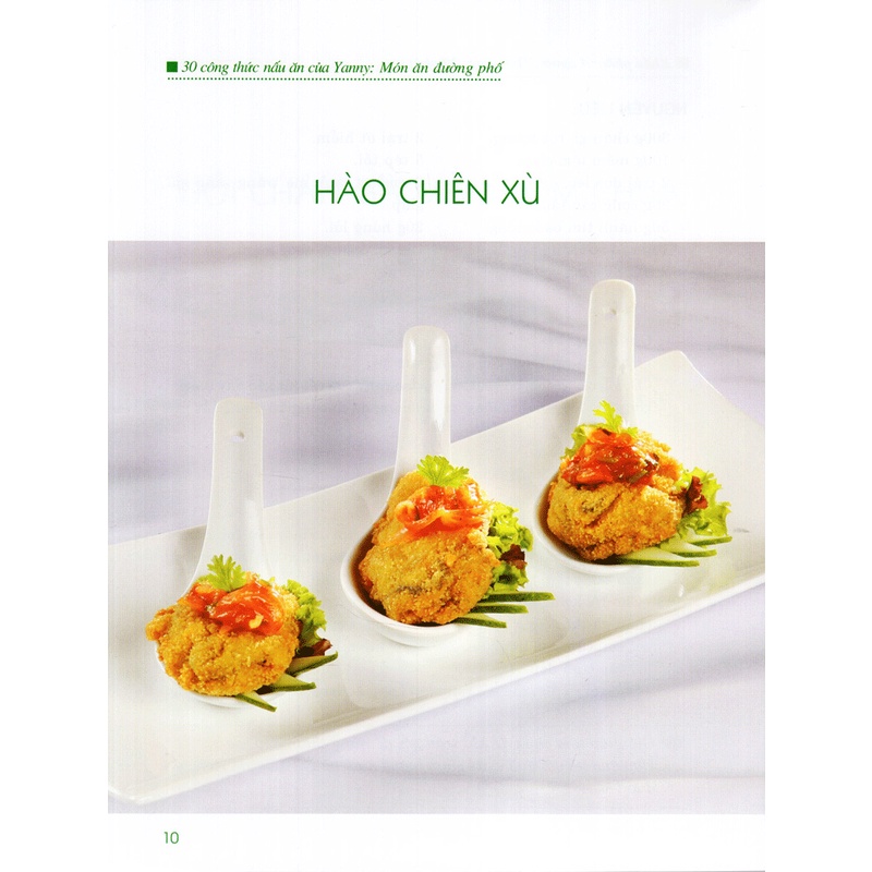 Sách - 30 Công Thức Nấu Ăn Của Yanny - Món Ăn Đường Phố