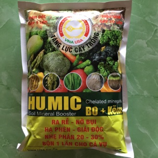 Phân bón vi lượng HUMIC Bo+kẽm gói 1kg
