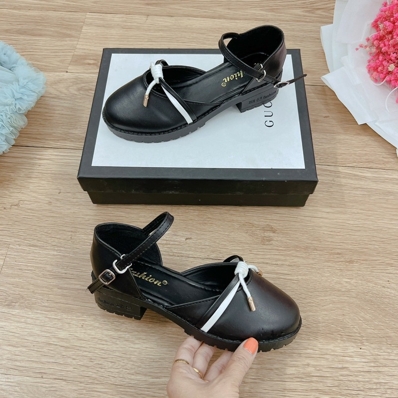 [Sẵn ] Sandal cao gót 4 phân ulzzang bít mũi, giày Lolita đế cao phong cách vintage ulzzang chất mềm.