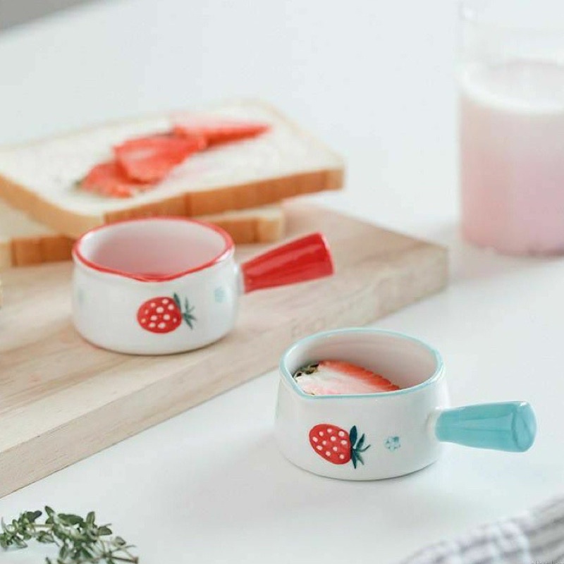Gáo sứ đựng đồ ăn dặm cho bé, bát sứ hình gáo sang chảnh