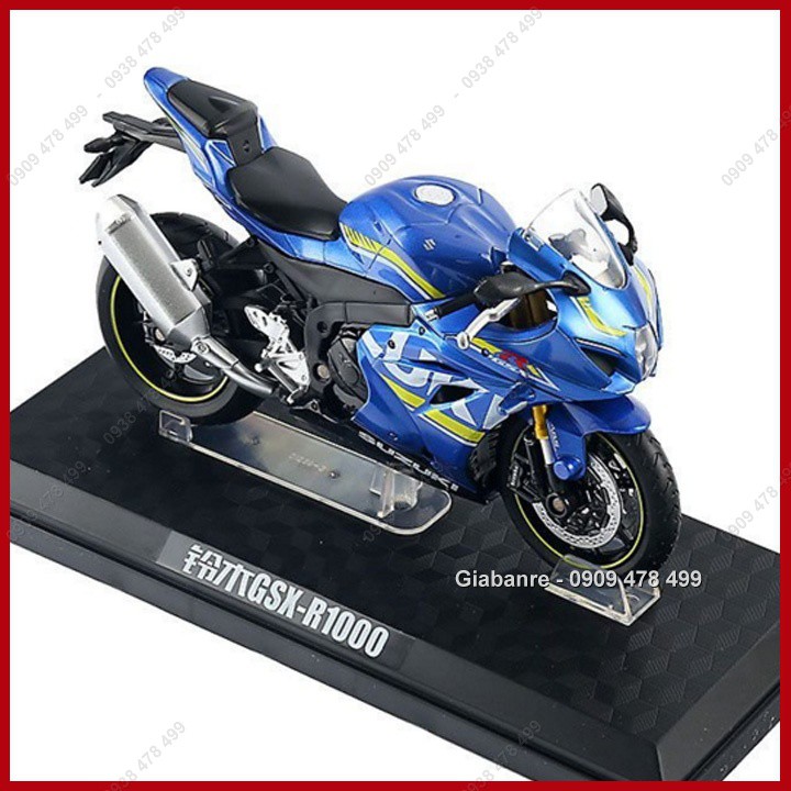 Mô Hình Xe Môtô Suzuki GSX R1000 Tỉ Lệ 1:12  - Caipo - 8726