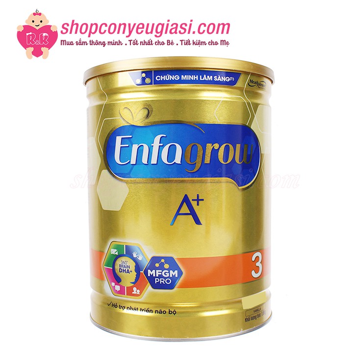 Sữa Enfagrow A+ 3 (Bổ Sung DHA+ và MFGM) 1.8kg