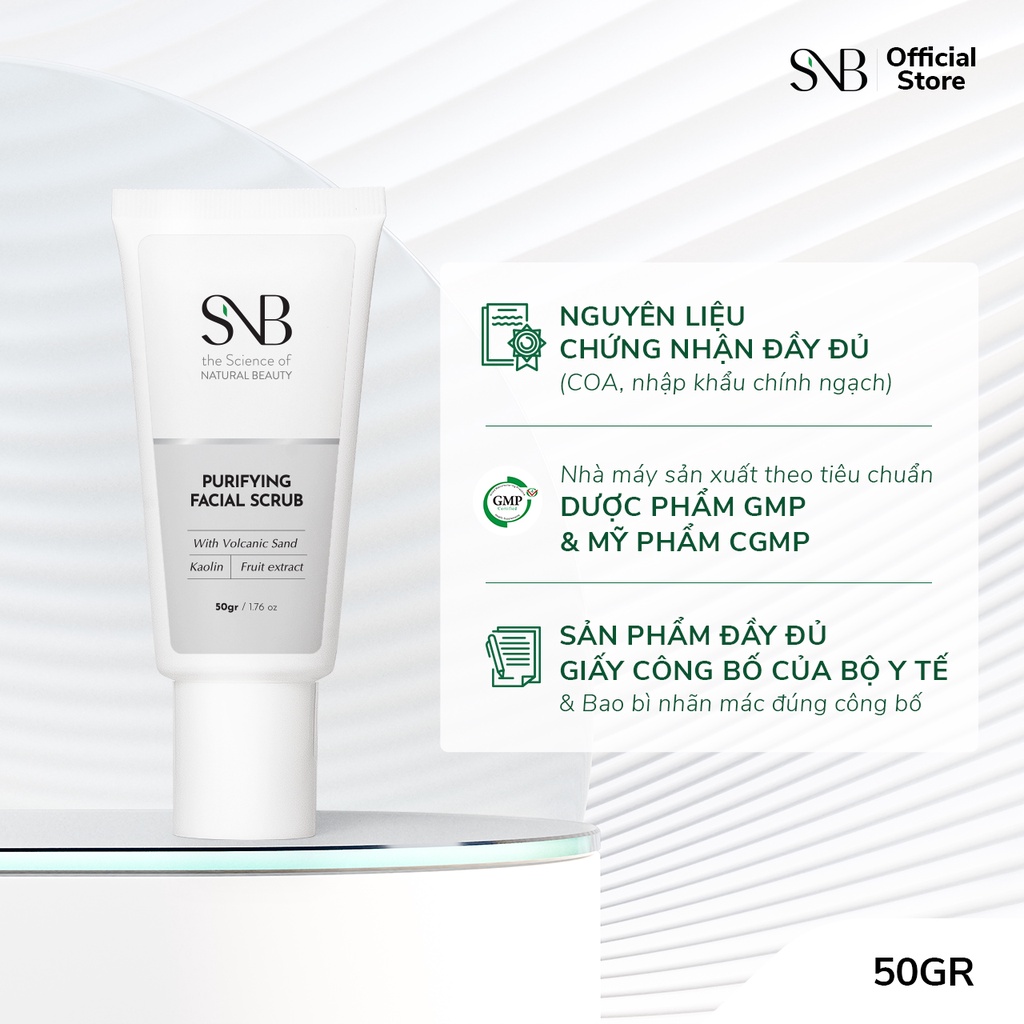 Kem Tẩy Tế Bào Chết - SNB Purifying Facial Scrub
