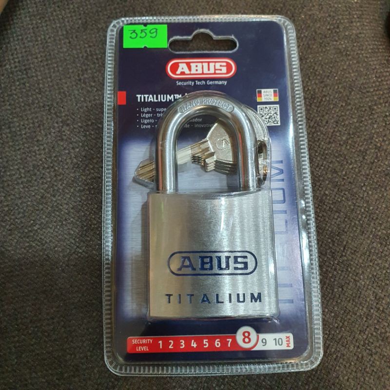 Khóa Titalium ABUS 80TI/50