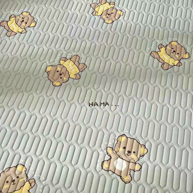 Chiếu Điều Hoà Cao Su Non Latex 2D Gấu Teddy