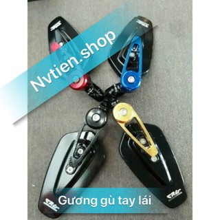 Gương Gù tay lái CRG lắp cho xe wave, exciter, blade,... kèm phụ kiện lắp đặt