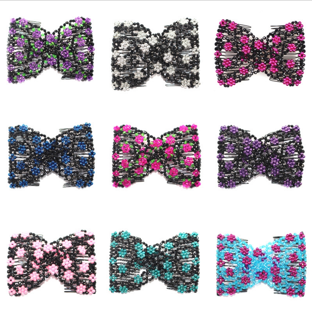 Lược Cài Tóc Đôi Co Dãn Tiện Dụng Để Tạo Kiểu