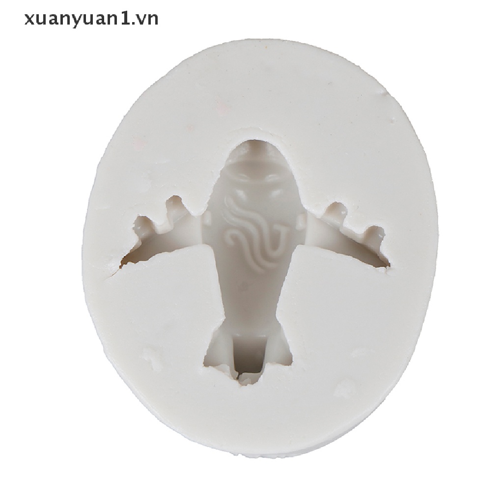 Khuôn Silicone Làm Bánh Hình Máy Bay Mini