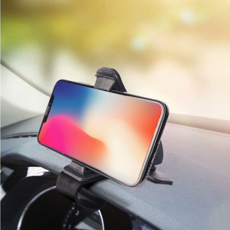Giá đỡ điện thoại dẫn đường xe hơi HUD gắn bảng điều khiển trung tâm xoay 360 độ thông dụng | BigBuy360 - bigbuy360.vn