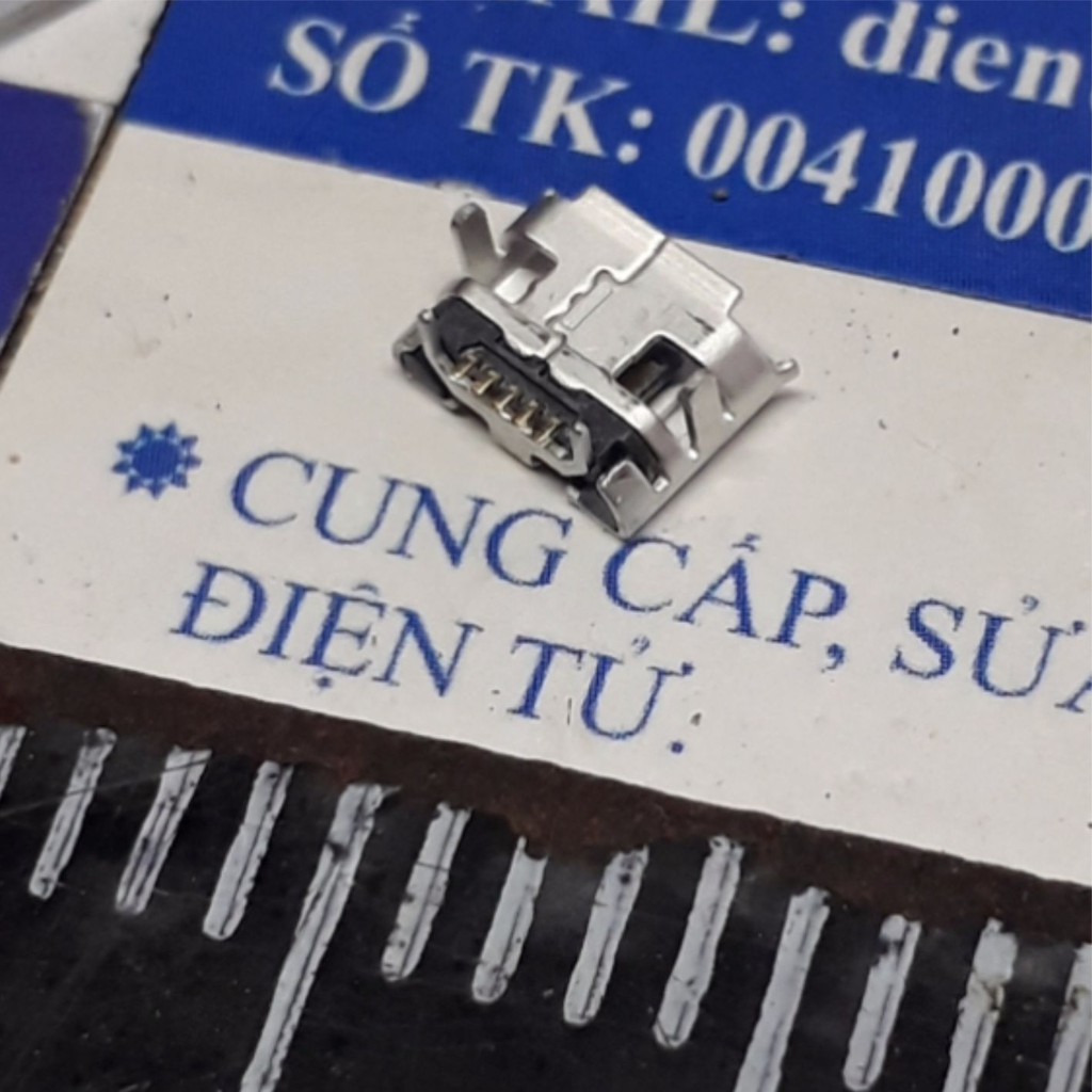 20 cái ĐẦU JACK CẮM MicroUSB CÁI MK5P TRỤ CẮM CHÂN DÀI (giá cho 20 cái) kde0212