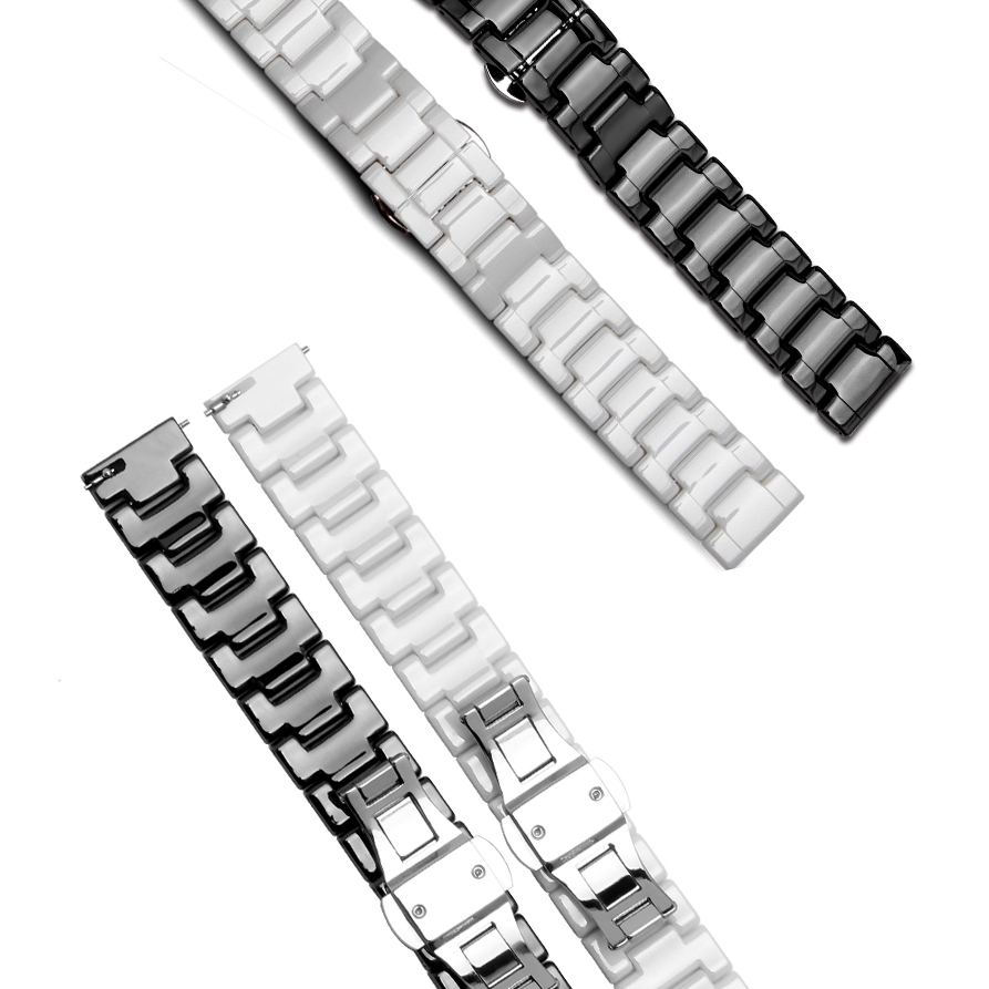 Dây Đeo Bằng Gốm 22mm Cho Đồng Hồ Thông Minh Huami Amazfit GTR 2 3 4 2e 47mm GTR2 GTR2E GTR4 GTR3 Pro PACE Stratos 2 2S 3