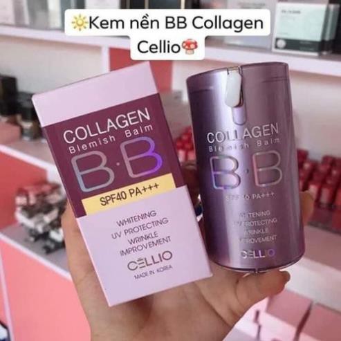 [CHUẨN AUTH] KEM NỀN CELLIO COLLAGEN BLEMISH BALM B.B SPF 40 PA+++