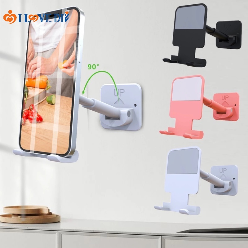 Giá Đỡ Điện Thoại Gắn Tường Đa Năng Có Thể Điều Chỉnh Cho Phòng Tắm