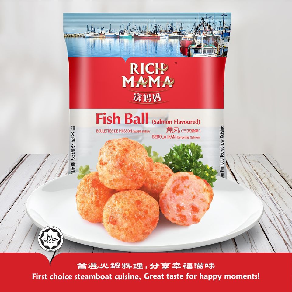 [SHIP HCM] Viên thả lẩu Rich Mama (đậu hủ cá phô mai/cá viên phô mai/combo lẩu hải sản)