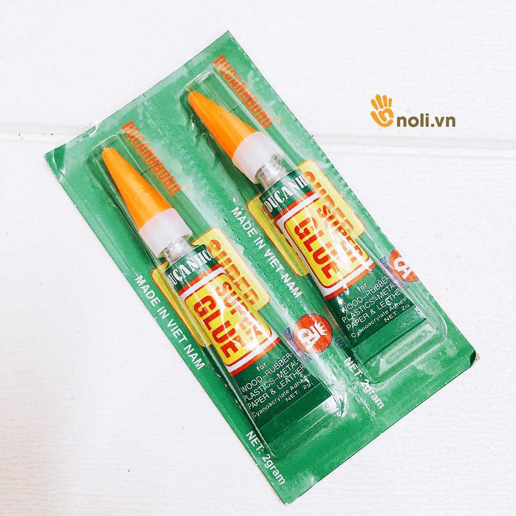 Gía hủy diệt - Keo dán đa năng Super Glue Đức Anh - dán siêu chắc- tuýp 3gr freeship có video kèm ảnh thật