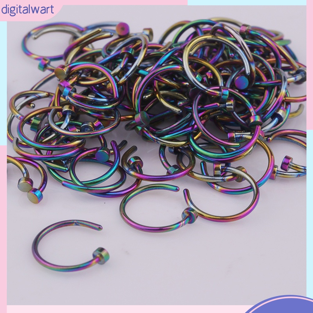 Bộ 4 khuyên mũi bằng thép không gỉ