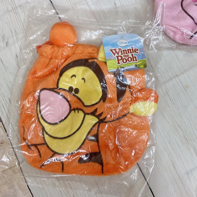 Túi vải dây rút gấu Pooh, Piglet, Tigger