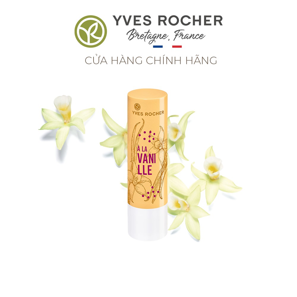 Son dưỡng môi Yves Rocher LIP BALM VANILLA 4.8G