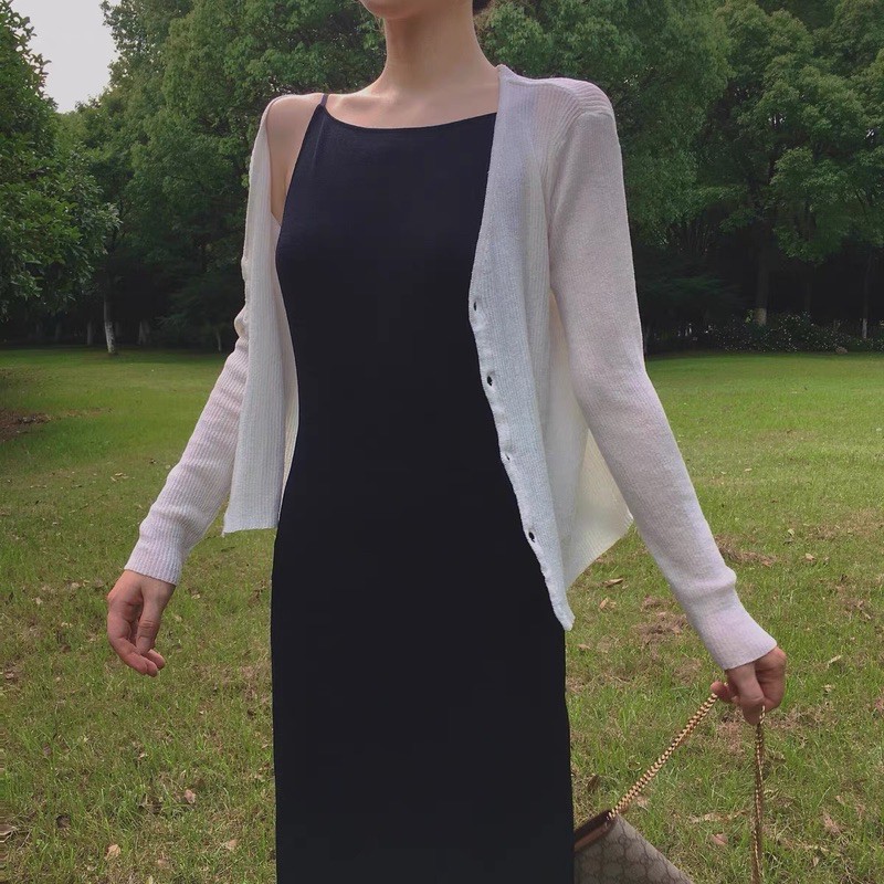 [Mã SKAMA06 giảm 8% tối đa 50K đơn 250K] Váy body 2 dây hở lưng sexy tôn dáng | BigBuy360 - bigbuy360.vn