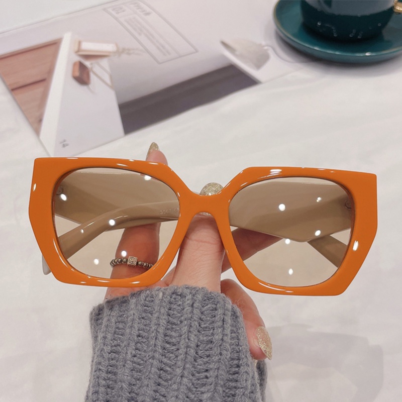 Kính Mát Tròng Hình Học Cho Nam Nữ