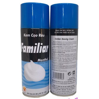 Bọt cạo râu Familiar 175g & 360g
