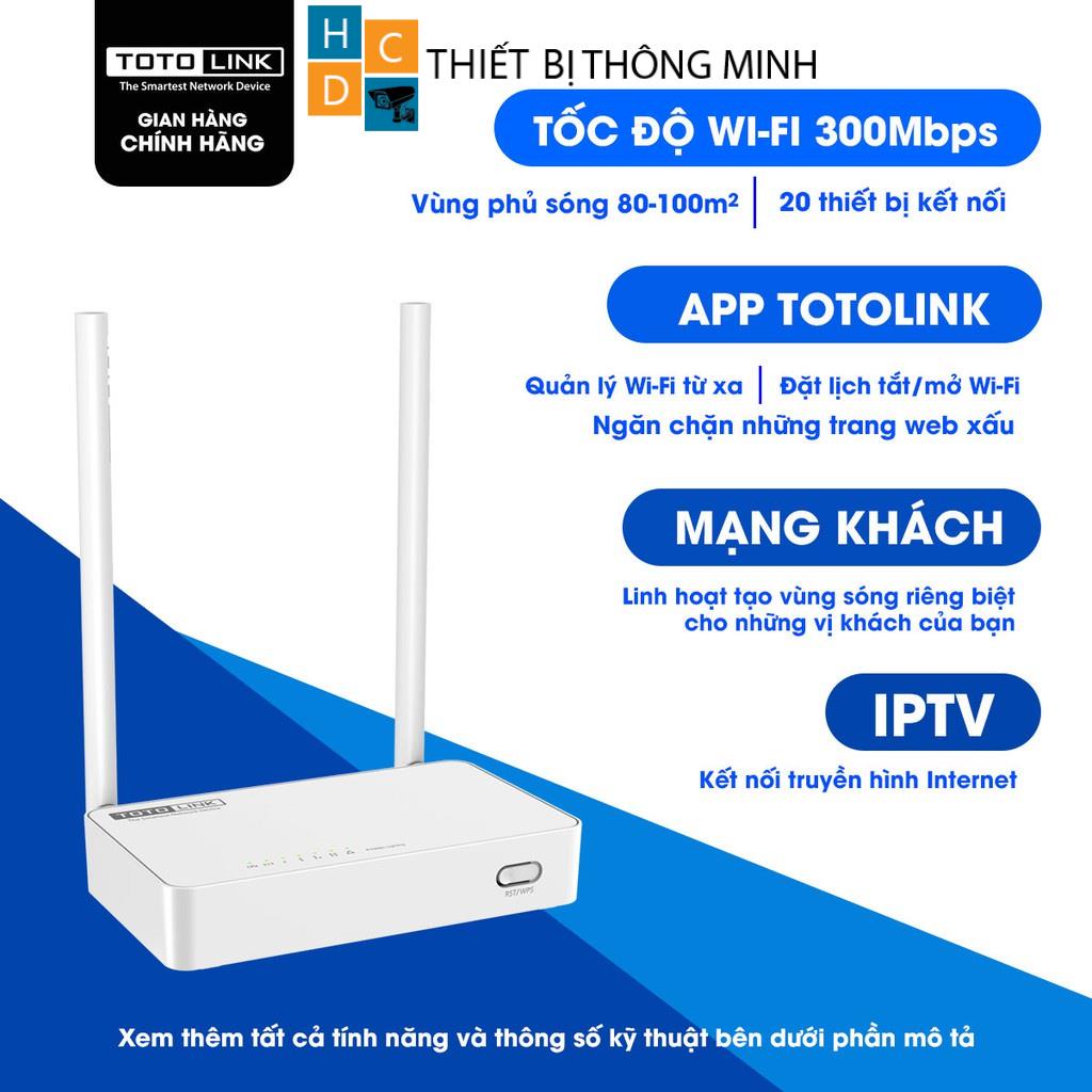 Cục phát wifi router wifi chuẩn N TOTOLINK N350RT