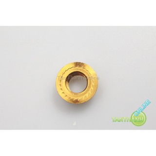 Tán bông lỗ xi vàng 12 ly