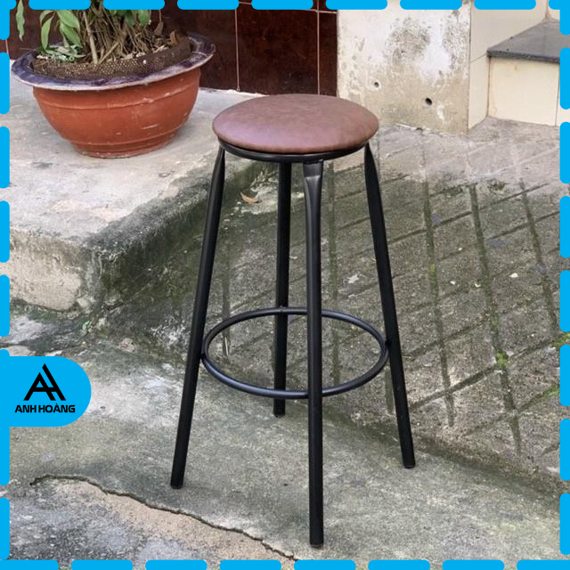 GHẾ BAR CAO 75CM NGỒI QUẦY KHÔNG TỰA LƯNG MỚI 💯