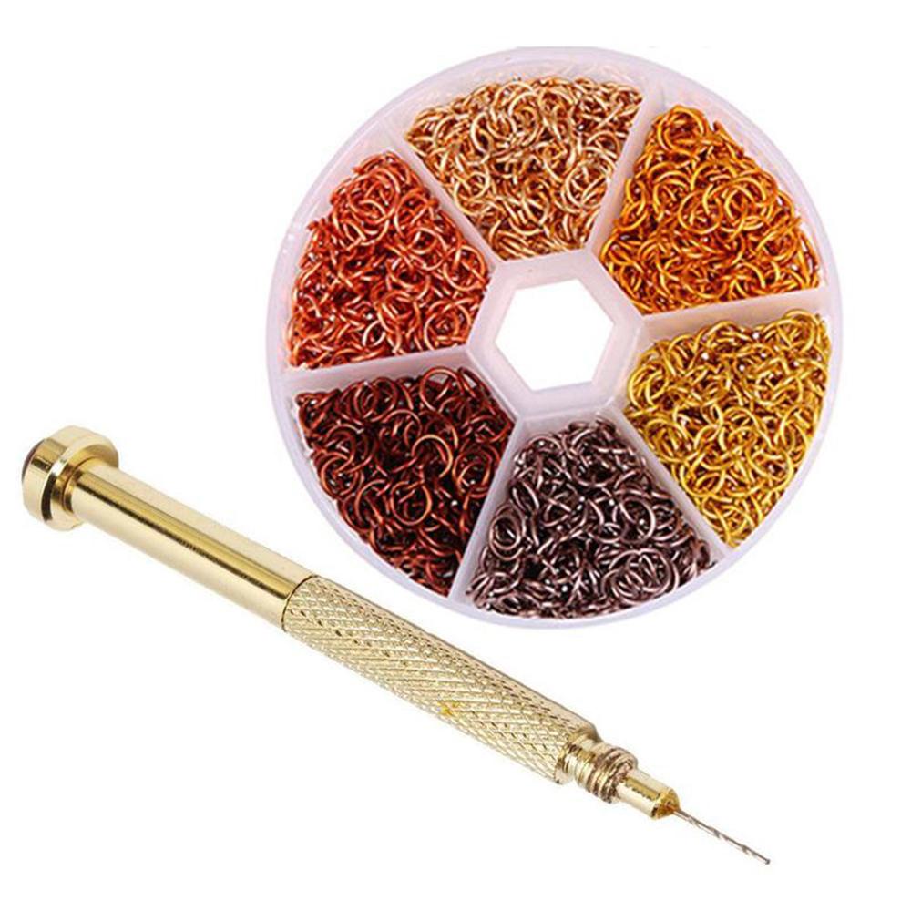 Khuyên Xỏ Kim Loại Trang Trí Móng Tay Nghệ Thuật Charms|Vòng Nhôm Hình Tròn Chuyên Dụng Cho Làm Đồ Trang Sức